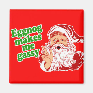 Aimant Eggnog Fête Père Noël Fart