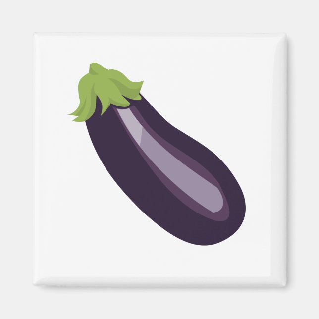 Aimant Eggplant Emoji (Devant)