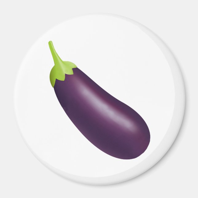 Aimant Eggplant Emoji (Devant)