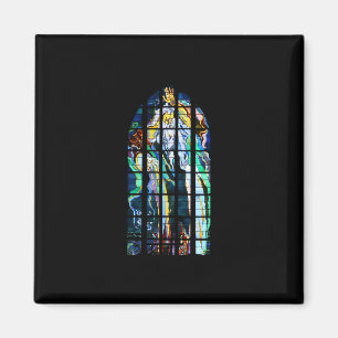 Aimant Église de Cracovie de verre souillé de St Franci