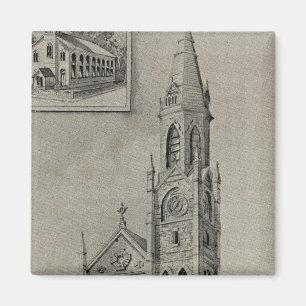 Aimant Église de l'Assomption, Ansonia, Conn