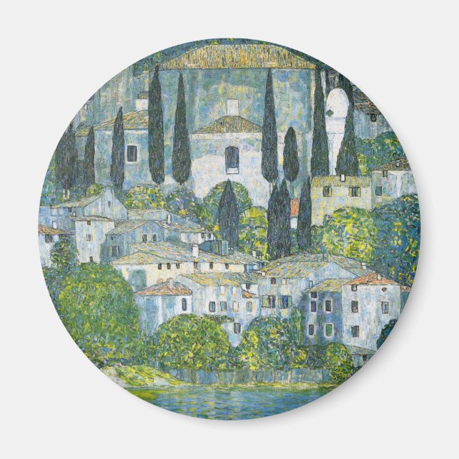 Aimant Église (Kirche) à Cassone de Gustav Klimt (Devant)