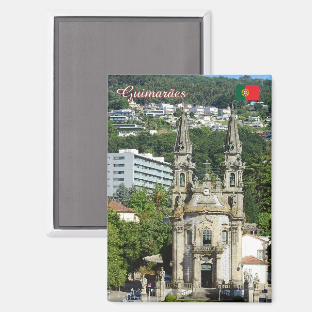 Aimant Église Notre-Dame de Consolation à Guimarães (Recto/Verso)