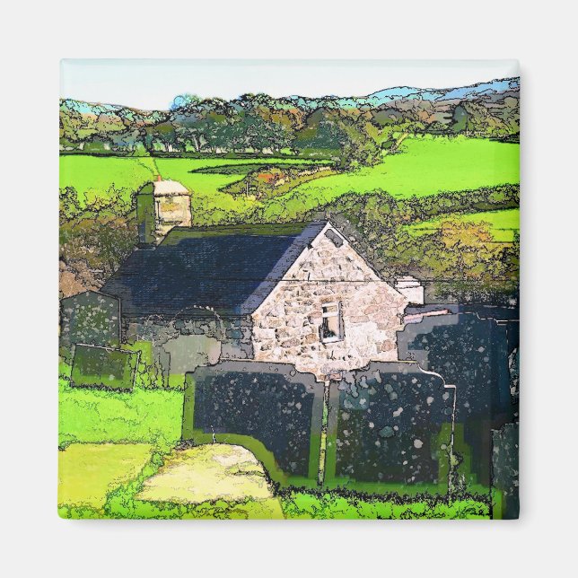 AIMANT ÉGLISE RURALE (Devant)