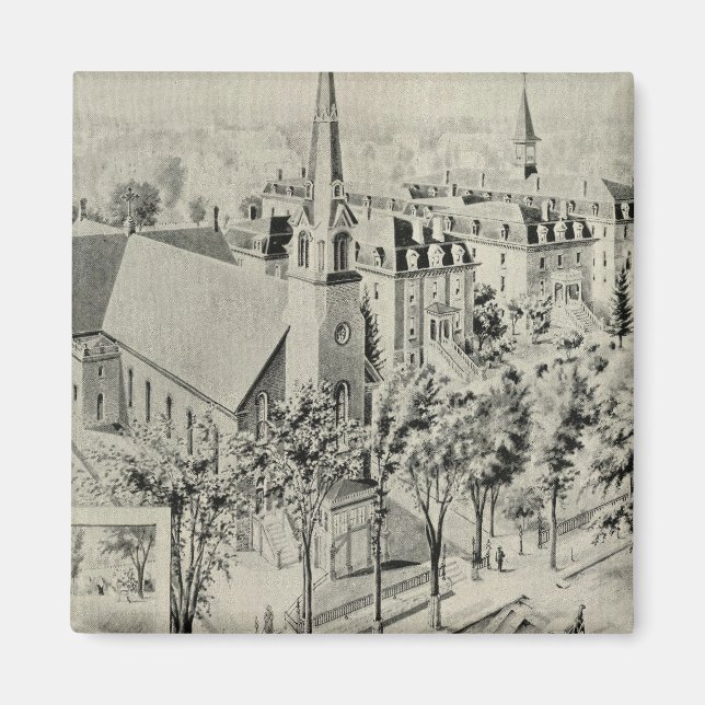 Aimant Église Saint-Rose, Meriden (Devant)