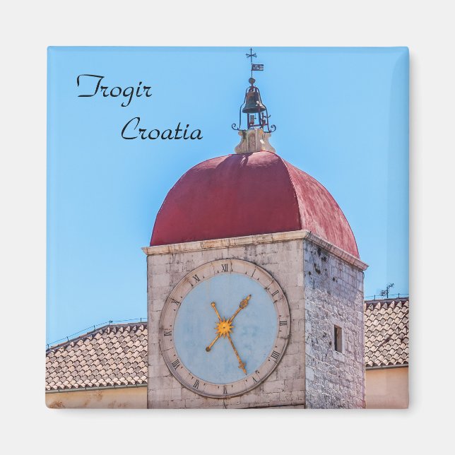 Aimant Eglise Saint-Sébastien à Trogir - Dalmatie, Croati (Devant)