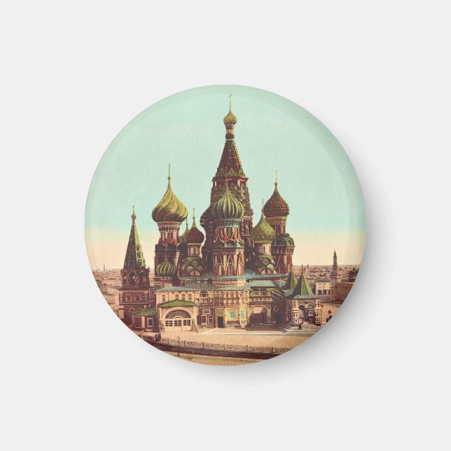 Aimant Église St. Basil, place Rouge Moscou (Devant)