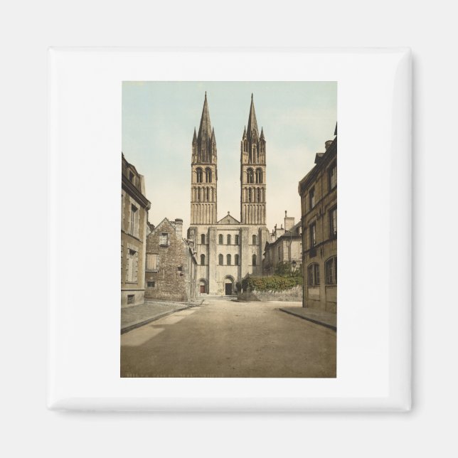 Aimant Eglise St Etienne, Caen, France (Devant)