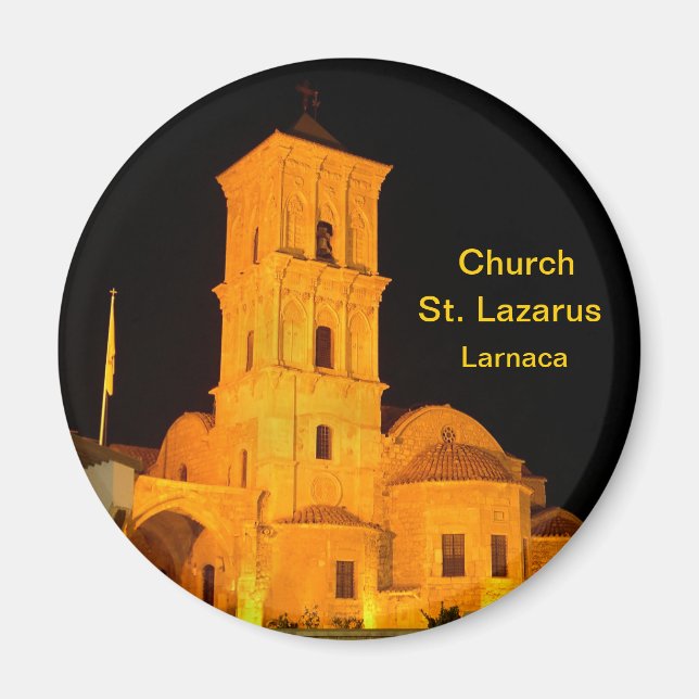 Aimant Église St. Lazare à Larnaca (Devant)