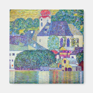 Aimant Eglise St Wolfgang par Gustav Klimt, Art Victorien