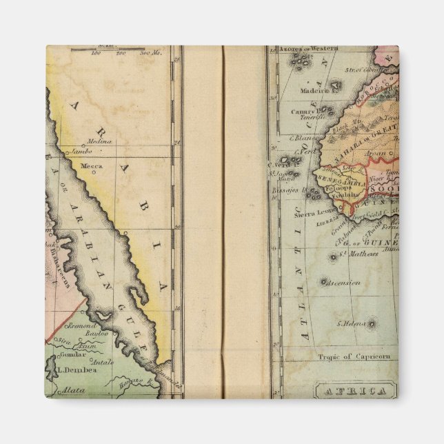 Aimant Égypte, Afrique (Devant)