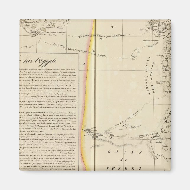 Aimant Égypte, Afrique 11 (Devant)