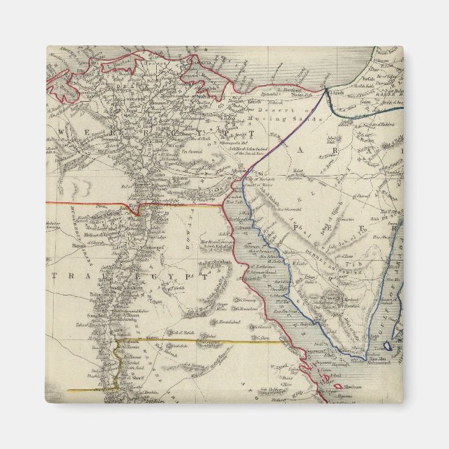 Aimant Egypte Et Arabie Petraea (Devant)