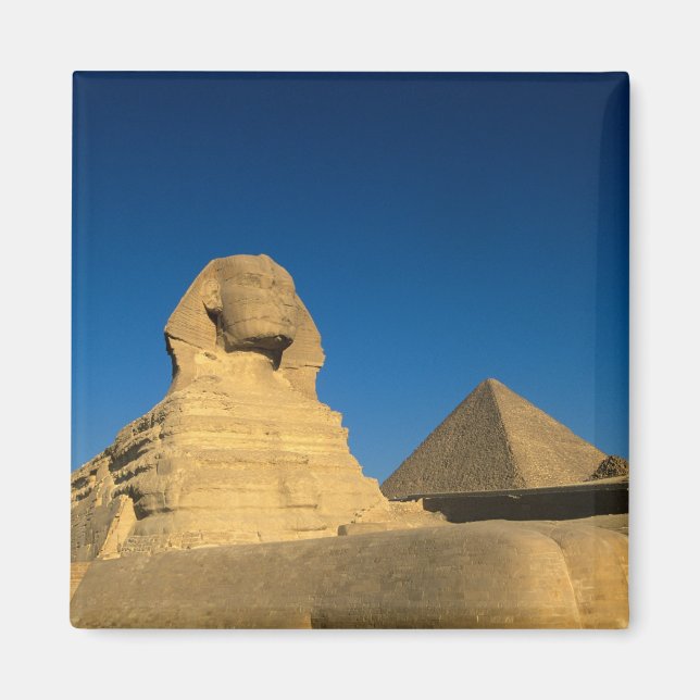 Aimant Egypte, Giza, Le Sphinx, Ancien Royaume, Unesco (Devant)