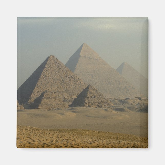 Aimant Égypte, Gizeh, complexe des pyramides de Gizeh, pl (Devant)