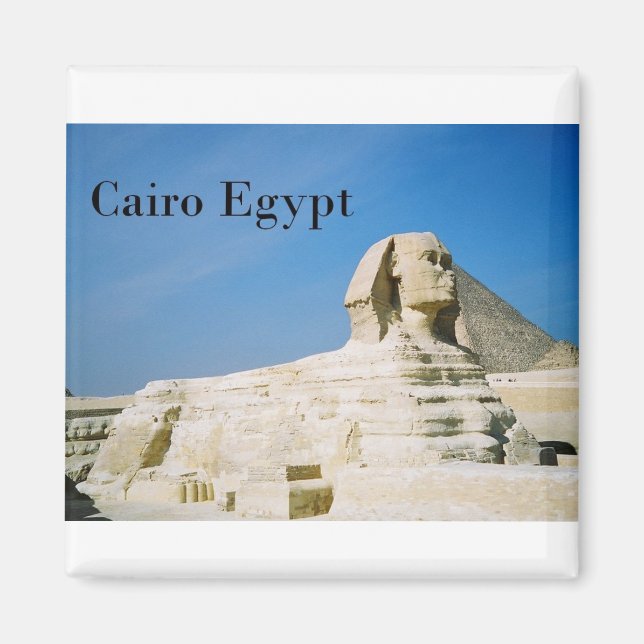 Aimant Egypte Le Caire Giza Sphinx-2 (St.K. (Devant)
