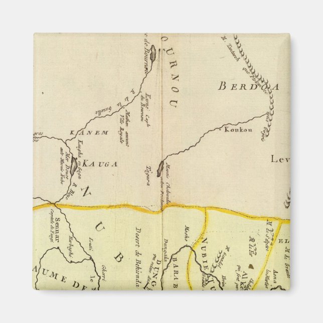 Aimant Égypte, Soudan (Devant)