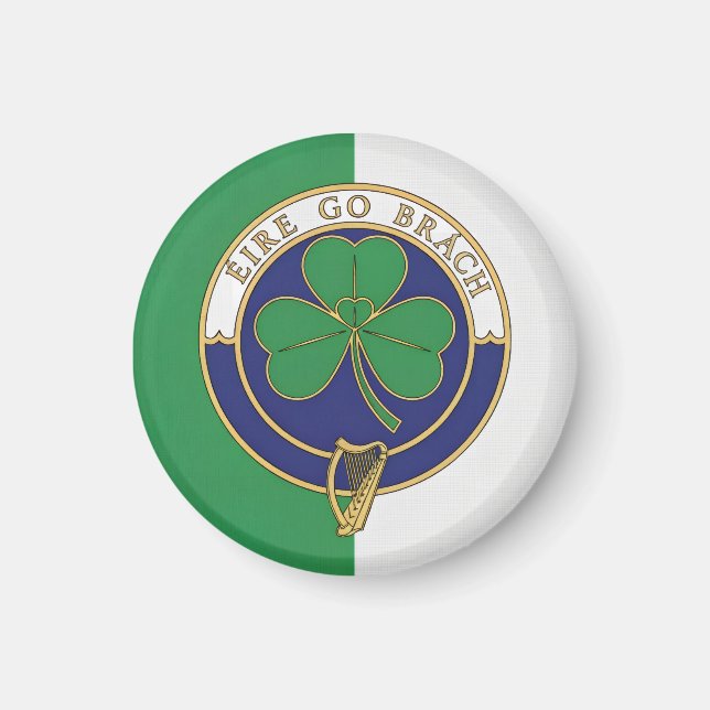Aimant Éire go Brách - Irlande pour toujours (Devant)