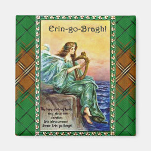Aimant Éirinn avec l'harpe