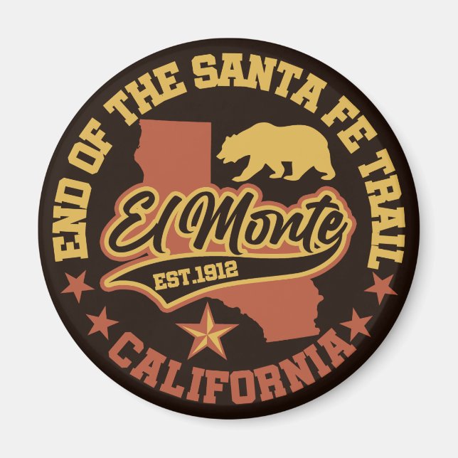 Aimant El Monte, Californie (Devant)