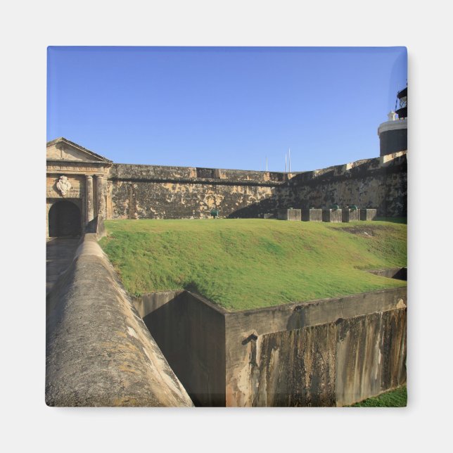 Aimant El Morro, Château San Felipe, Drawbridge, face (Devant)