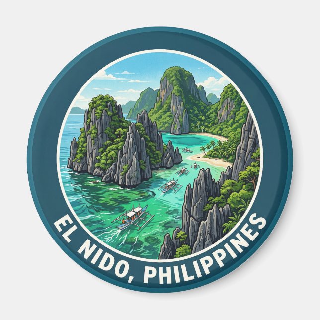 Aimant El Nido, Palawan Philippines (Devant)