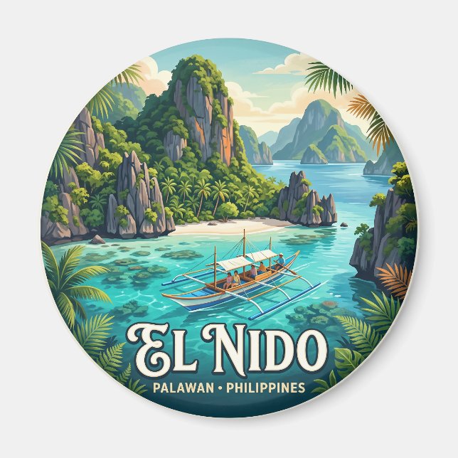 Aimant El Nido Philippines (Devant)