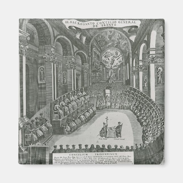 Aimant El Sacrosanto Concilio General de Trento (Devant)