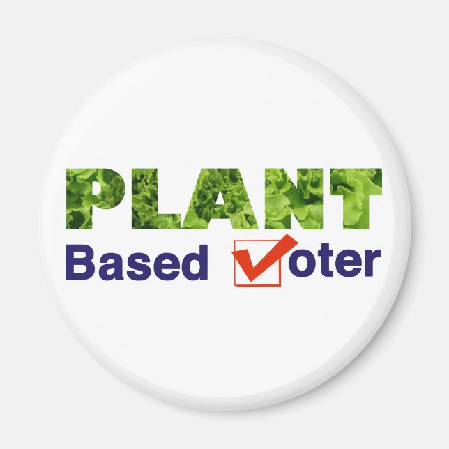 Aimant Électeur plante (Devant)