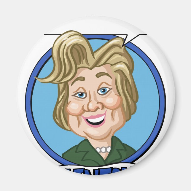 Aimant Election 2016 de Hilary Clinton (Devant)