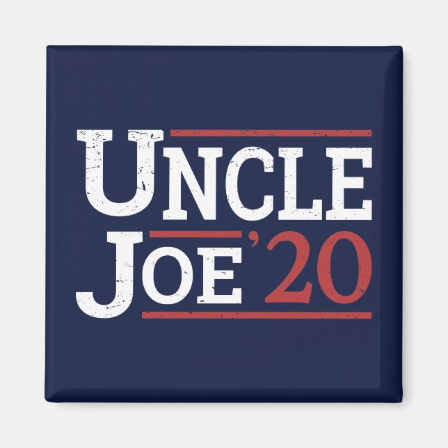 Aimant Élection 2020 - Oncle Joe (Devant)