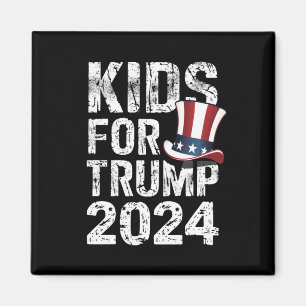 Aimant Élection américaine 2024 de Kids For Trump