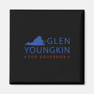 Aimant Élection du gouverneur de Virginie Glen Youngkin R