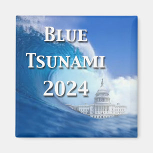Aimant Élection du tsunami bleu 2024