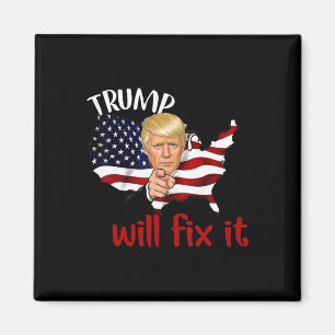 Aimant Élection Trump 2025 Réparera Ce Design