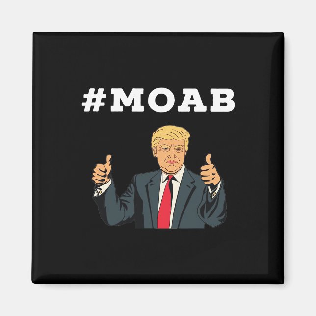 Aimant Élection Trump Moab  (Devant)