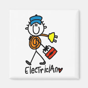 Aimant Électricien Bonhomme Allumette
