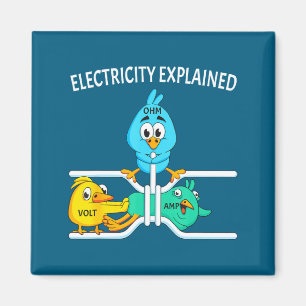 Aimant Électricien Drôle Pour Hommes Femmes Électricité M