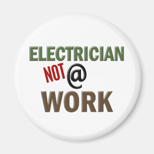 Aimant Électricien PAS au travail