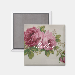 Aimant Élégance rose