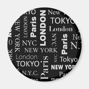 Aimant élégant de villes