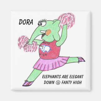 Aimant Elégant éléphant