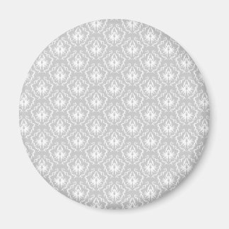 Aimant Elégant Motif blanc et gris. Bon sang.