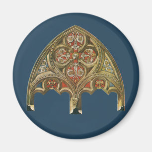 Aimant Elément architectural vintage, Arches décoratives