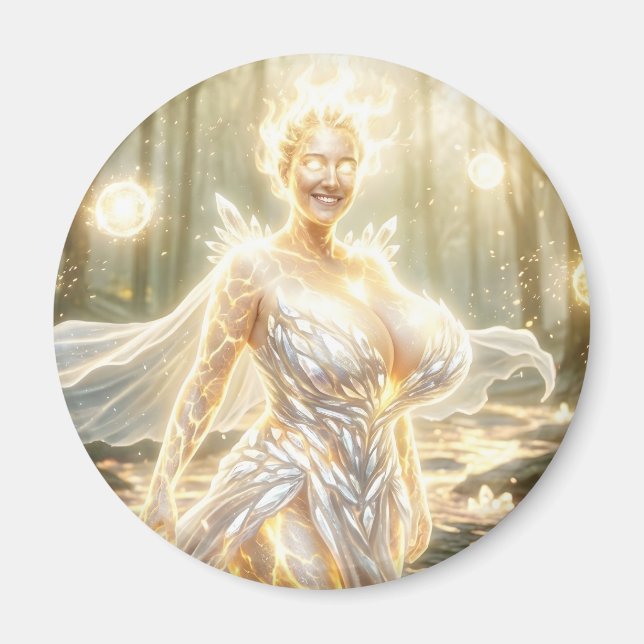 Aimant Élémentaire de Lumière (Devant)