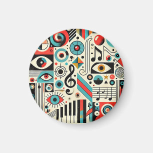 Aimant Éléments musicaux et artistiques