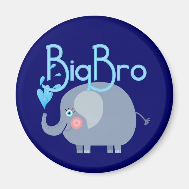 Aimant Elephant Big Bro (Devant)