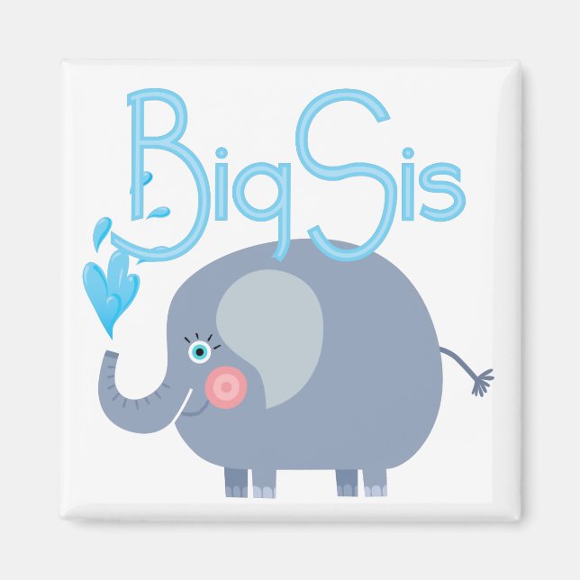 Aimant Elephant Big Sis (Devant)