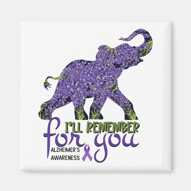 Aimant Éléphant Se Souvenir Pour Vous Heimerheimer Heimer (Devant)