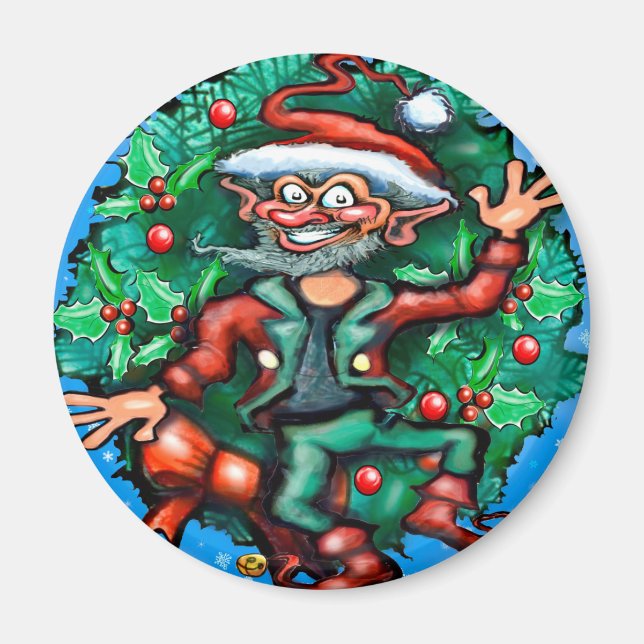 Aimant Elf Wreath (Devant)